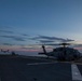 Night flight operations build aboard USS America