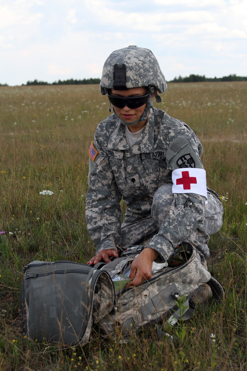US Army Reserve Medical Soldiers embed with active duty counterparts for overseas deployment training