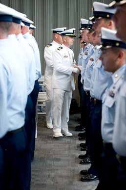 Houston native takes command of Galveston Coast Guard unit