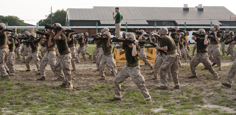 Photo Gallery: Parris Island recruits start first lessons in martial arts on Parris Island