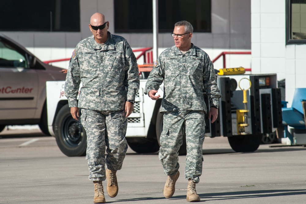 US Army Chief of Staff Gen. Ray Odierno visits Fort Carson, Colorado