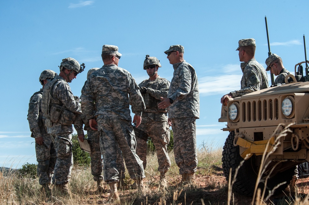 US Army Chief of Staff Gen. Ray Odierno visits Fort Carson, Colorado