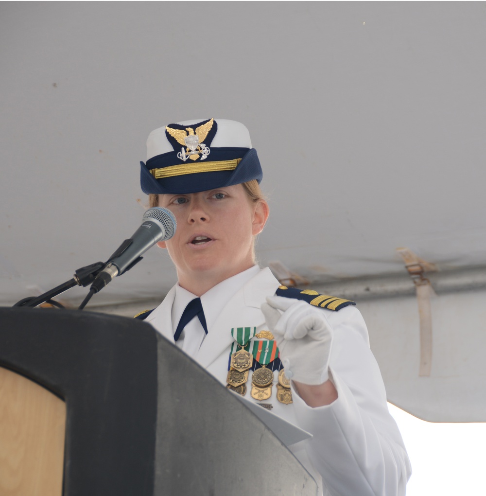 USCGC Neah Bay change of command ceremony