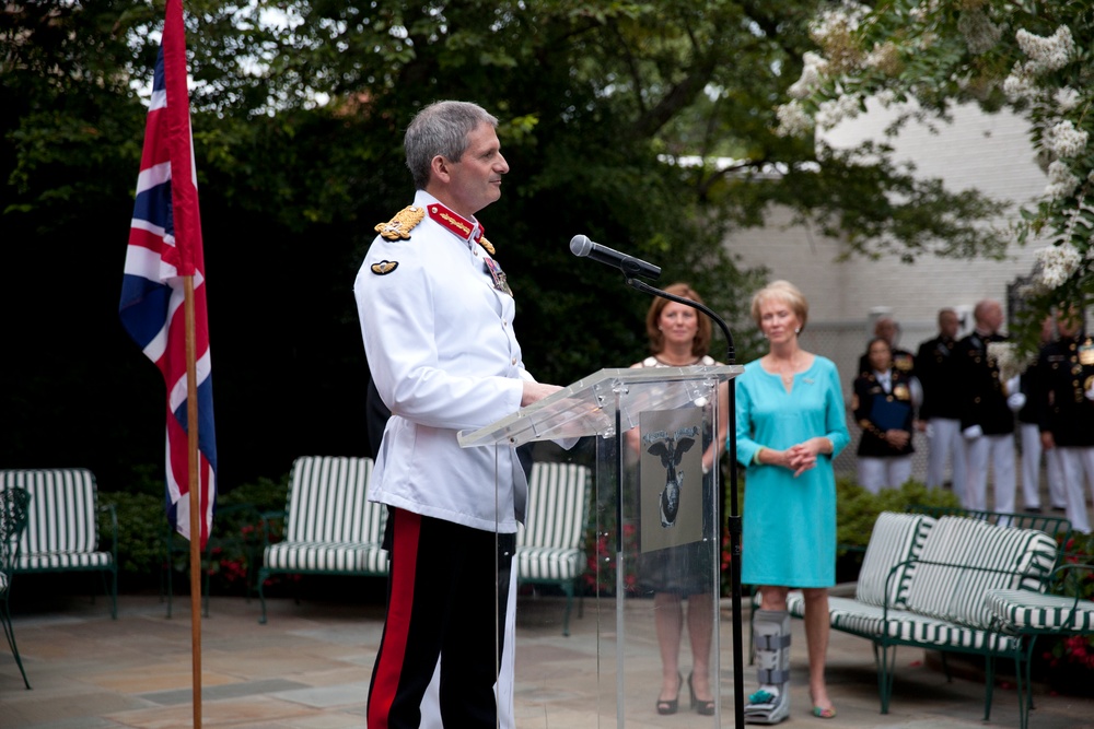 British Royal Marines Commandant General Visit and Parade