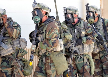 Cav troopers conduct maneuver operations