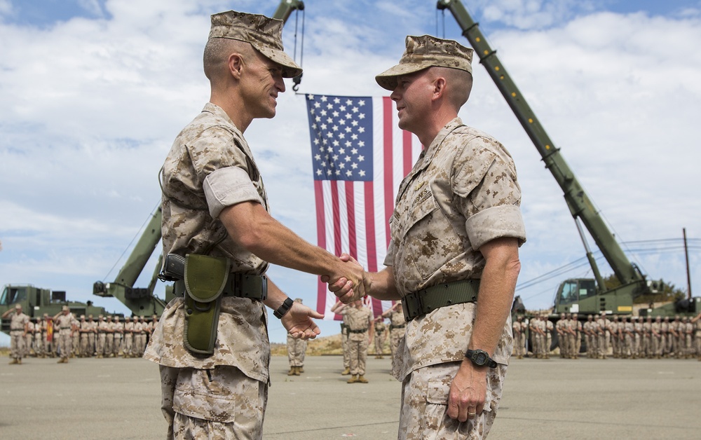 1st Radio Bn Welcomes New Commanding Officer