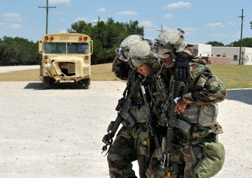 Cav troopers conduct maneuver operations