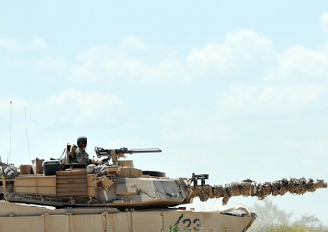 Cav troopers conduct maneuver operations