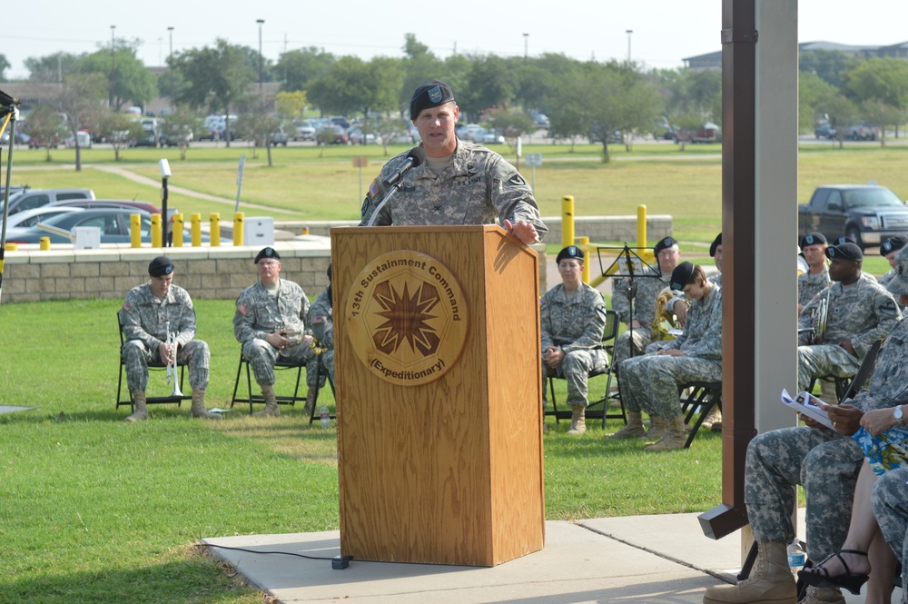 407th AFSB changes command in ceremony