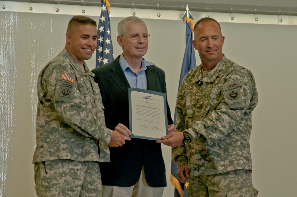 JBER hosts Honorary Commanders induction ceremony