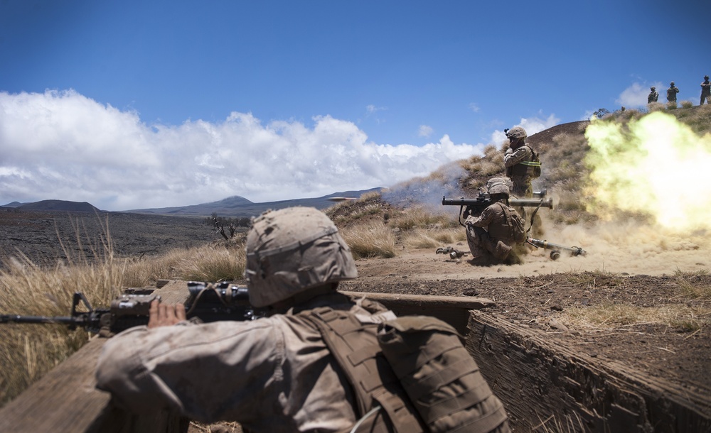 Austere environment offers Marines ideal training ground during RIMPAC exercise