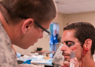 Blood, guts and gore galore: Moulage crew brings horror to life