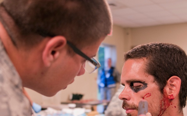 Blood, guts and gore galore: Moulage crew brings horror to life