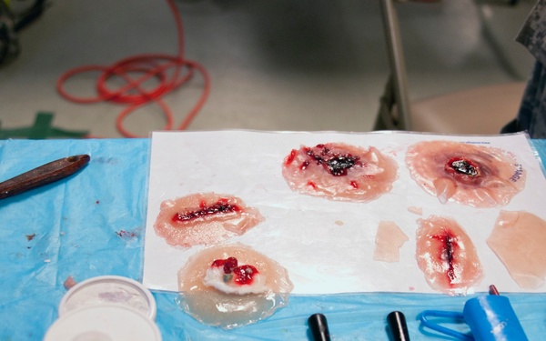 Blood, guts and gore galore: Moulage crew brings horror to life