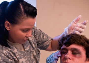 Blood, guts and gore galore: Moulage crew brings horror to life