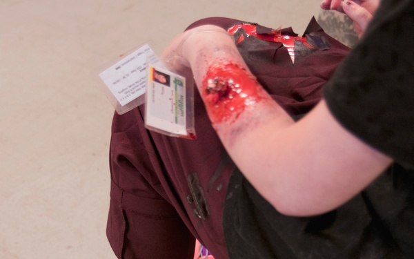 Blood, guts and gore galore: Moulage crew brings horror to life