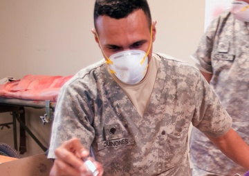 Blood, guts and gore galore: Moulage crew brings horror to life