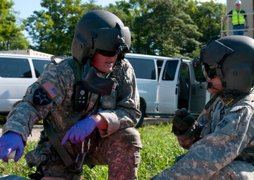 Aviation unit conducts MASCAL at VR '14