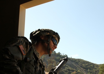Looking out