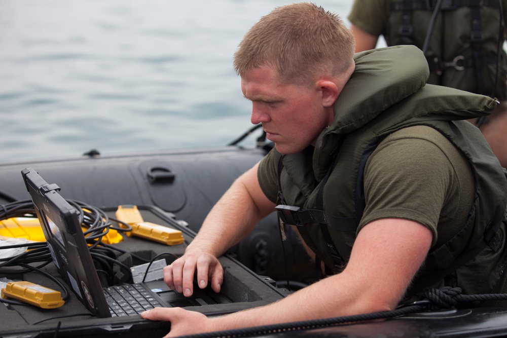 Claiming the beach: Marines pioneer subsurface survey program