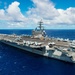 USS Ronald Reagan at sea