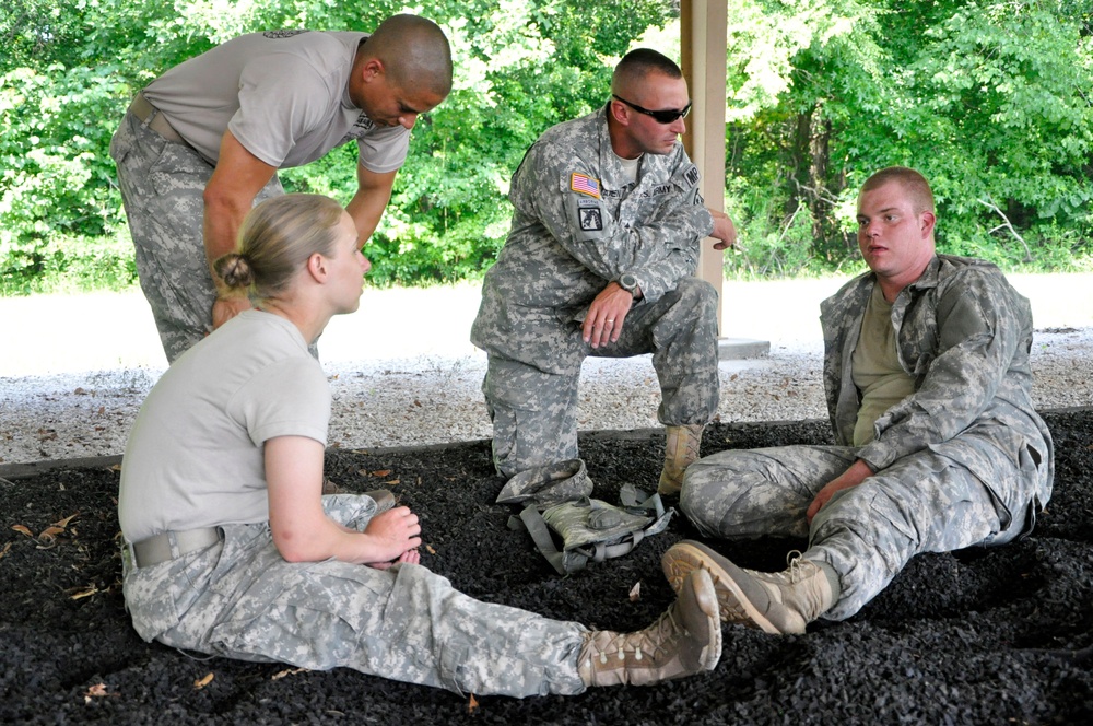 Military police officers compete for Warfighter title