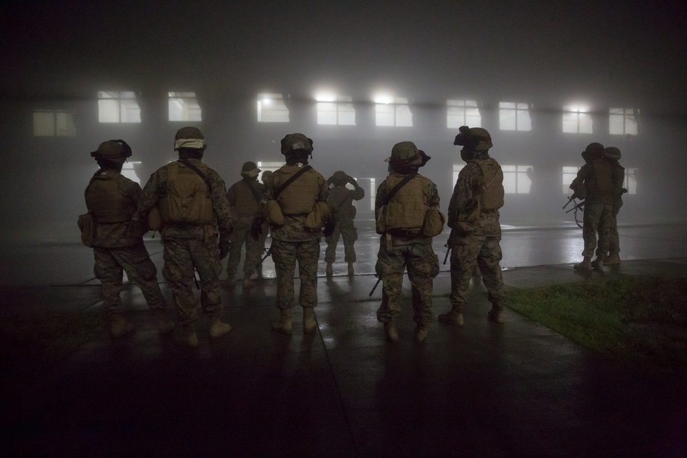 CLC-36 conducts MOUT training at Camp Fuji during Exercise Dragon Fire 2014