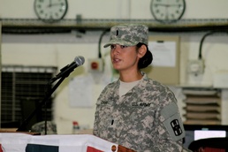 Medical logistics unit exceeds mission, transfers responsibility to 393rd Medical Logistics Company