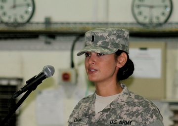 Medical logistics unit exceeds mission, transfers responsibility to 393rd Medical Logistics Company