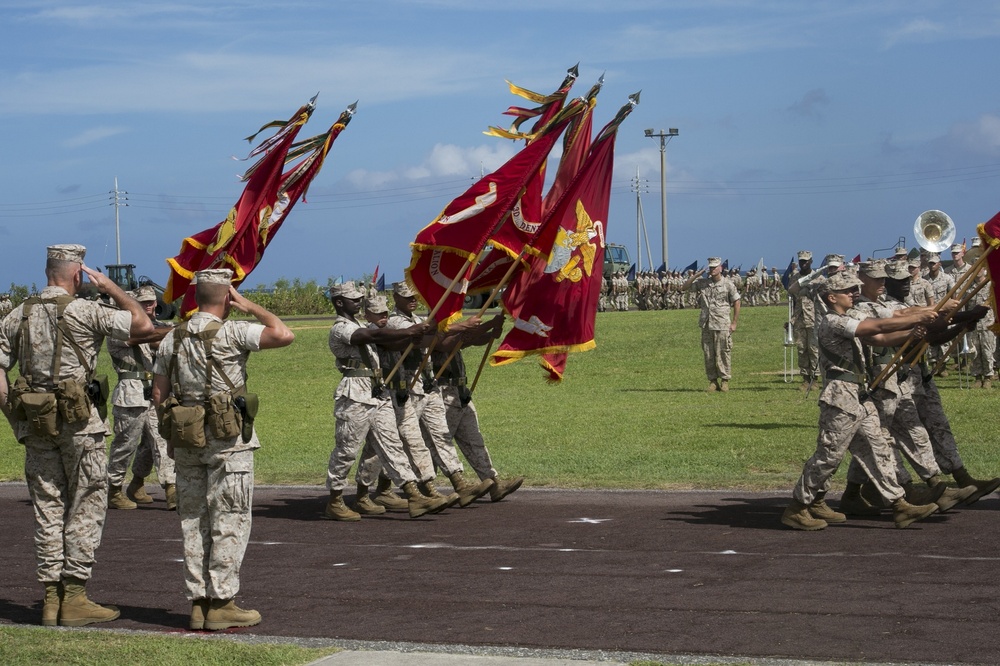 MLG CG passes unit colors, bids farewell