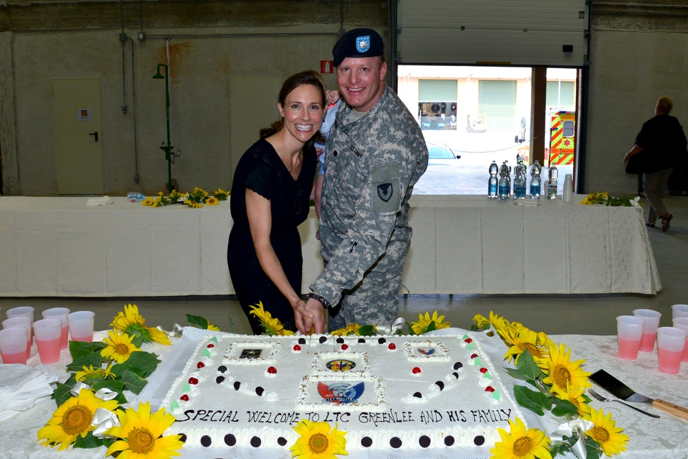 Change of command ceremony