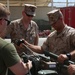 MEU CBRN Marines practice using decontamination system