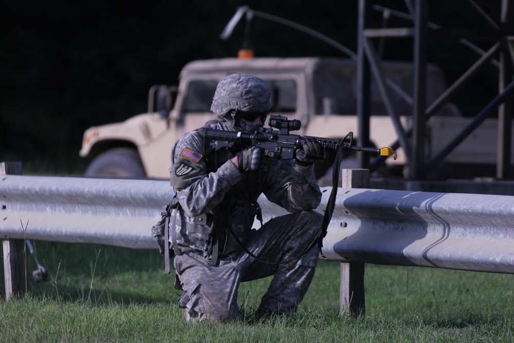 Engineers deny enemy access to main supply route