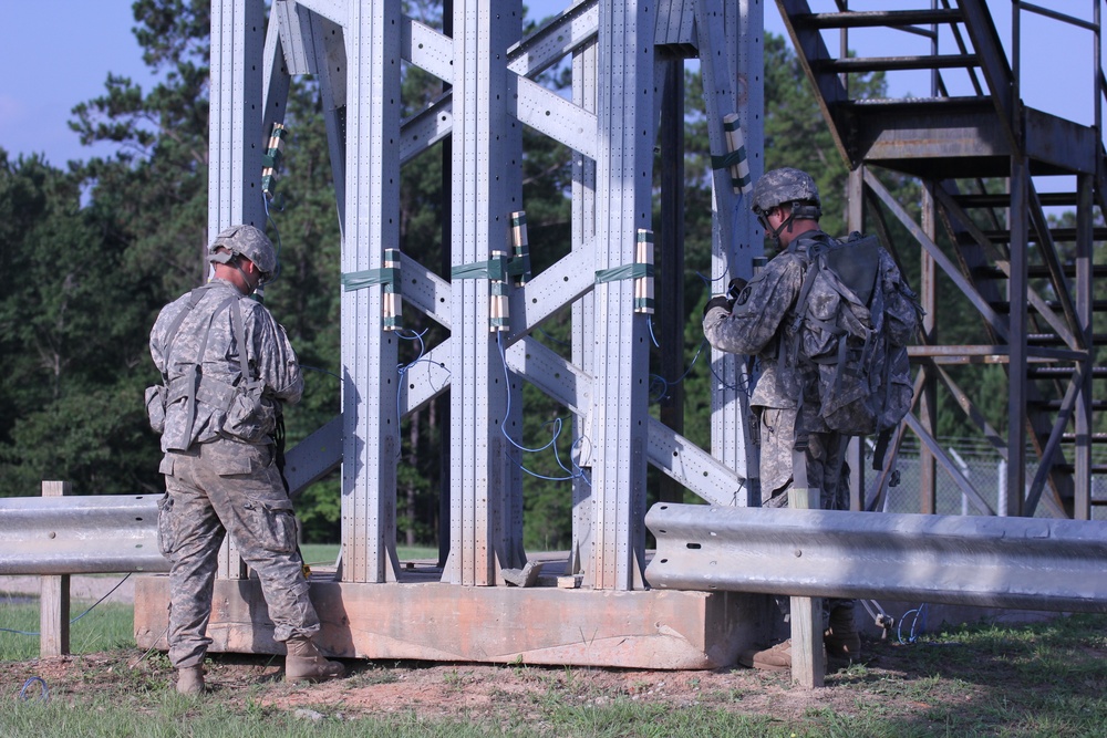 Engineers deny enemy access to main supply route