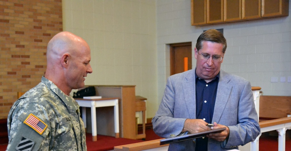 John Bruning visit