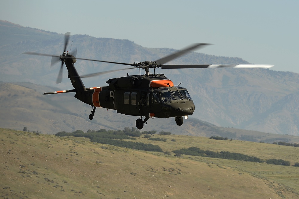 Utah Army National Guard vs Tunnel Hollow Fire