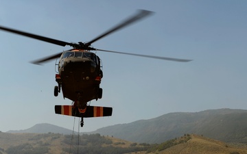 Utah Army National Guard vs Tunnel Hollow Fire