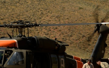 Utah Army National Guard vs Tunnel Hollow Fire