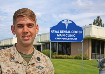 Not all hellfire and cordon wires: 1st Dental Bn. sailor balances military discipline and job proficiency to succeed in career