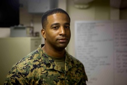 Marine from Trinidad reconnects with past