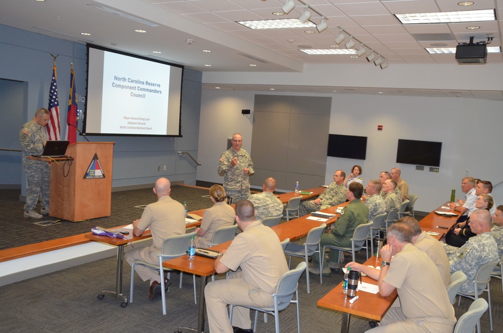 NC National Guard hosts Reserve Commanders’ Seminar
