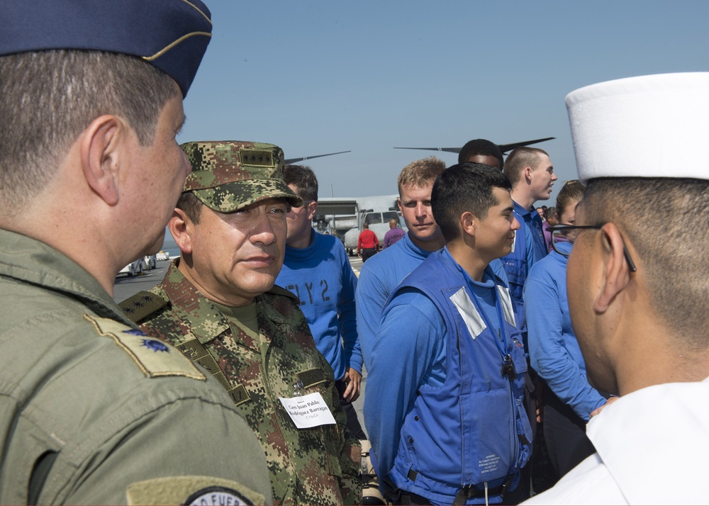 USS America visits the Americas