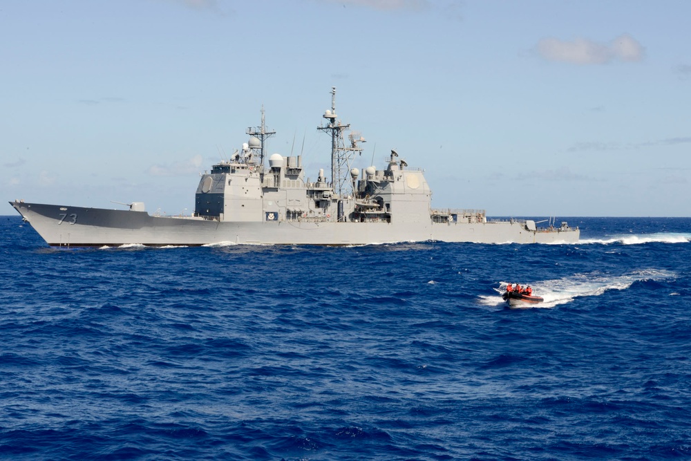 USCGC Waesche, USS Port Royal, RIMPAC 2014