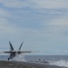 USS Nimitz flight deck activity