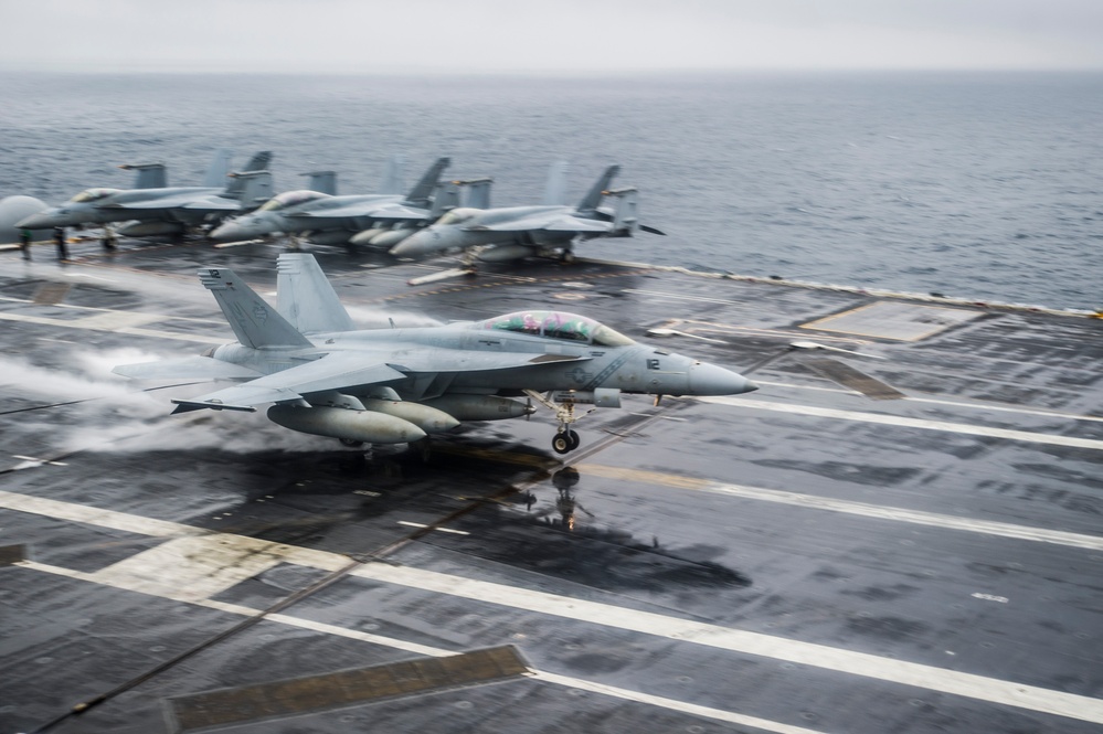 USS George Washington action