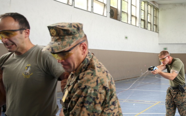 U.S. Marines enhance Non-Lethal Systems with Bosnian Forces