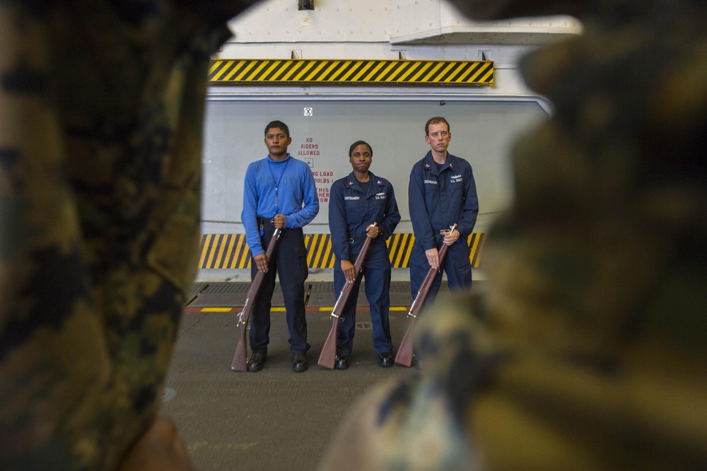 USS America visits the Americas