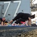 Yoga class aboard USS George H.W. Bush