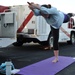 Yoga aboard USS George H.W. Bush