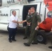 Man rescued by Coast Guard reunited with rescue crew